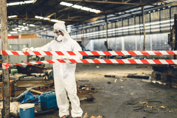 Professional Crime Scene Cleanup technician working in Pixley, CA